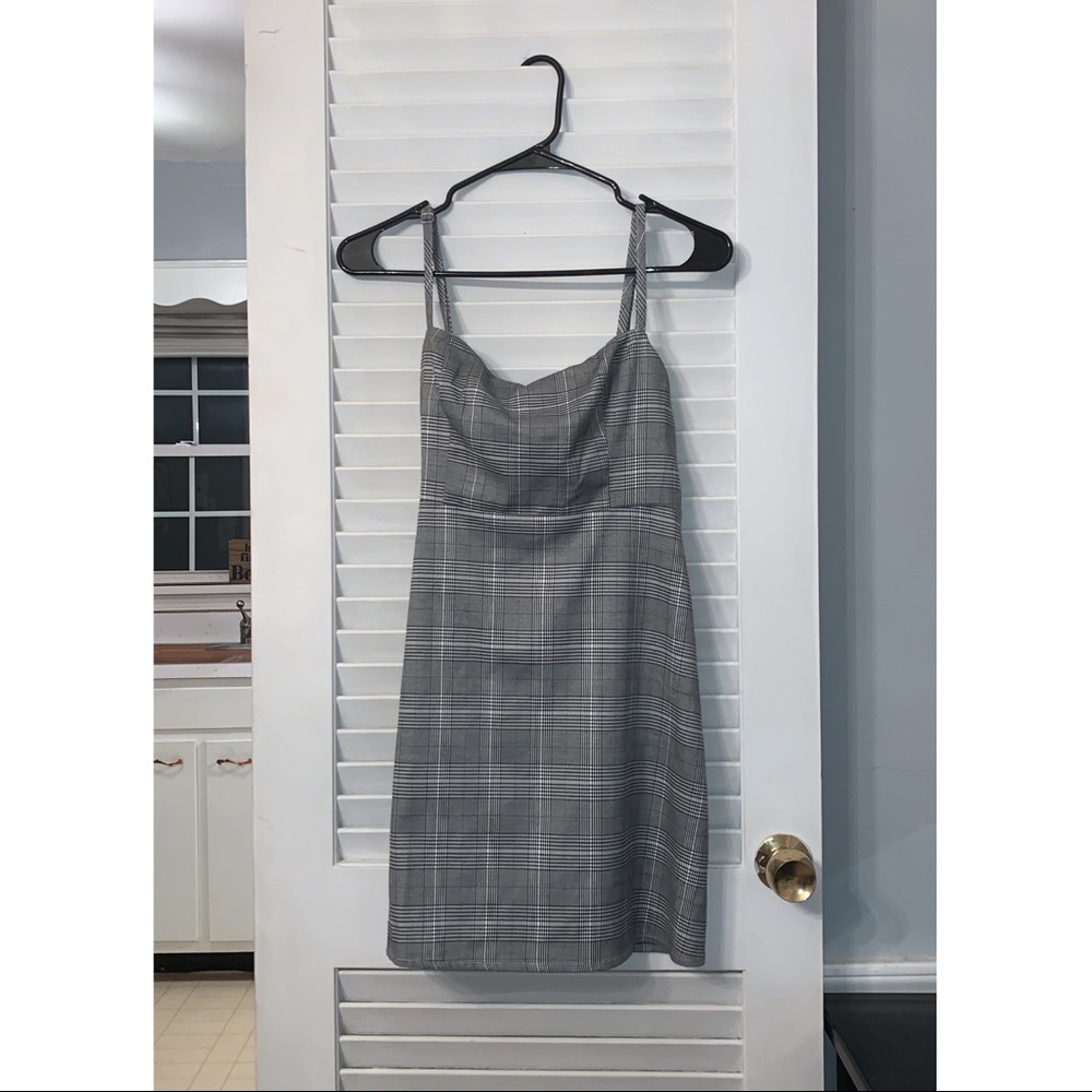 Plaid Mini Dress